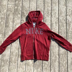 Y2K Nike Zip Up Hoodie